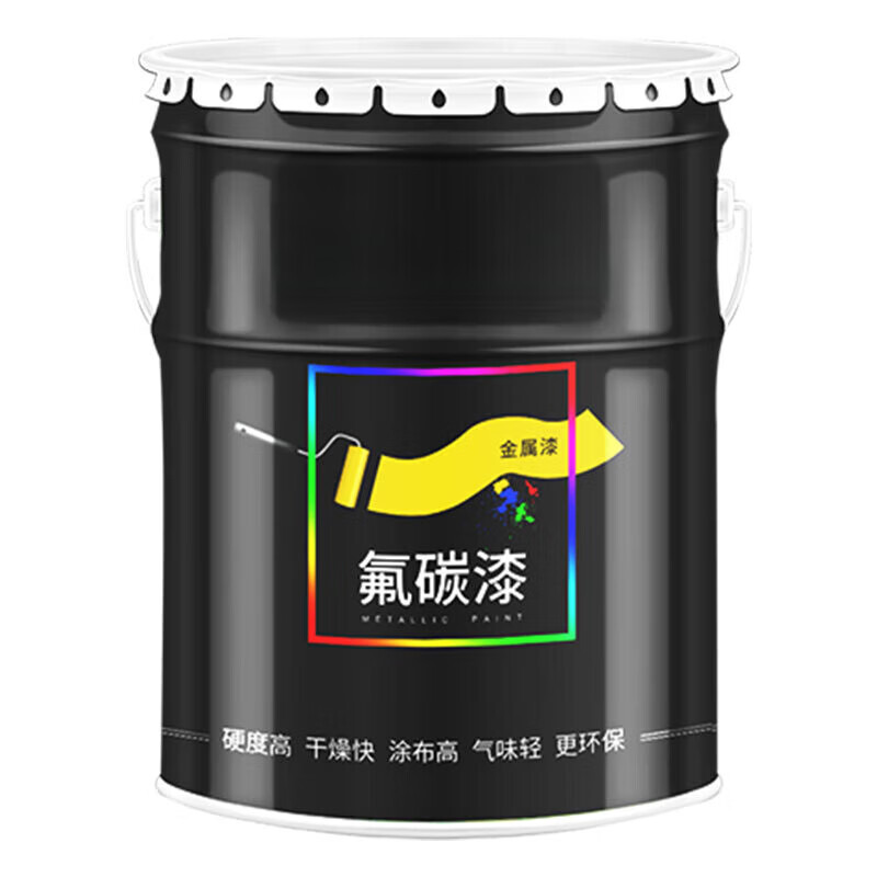 金屬漆鐵藝漆皺紋質(zhì)感漆盜門鐵欄桿漆機械快干銹錘紋漆 黑色桔紋漆