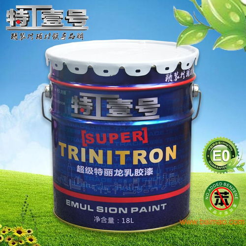 特工壹號優質乳膠漆 健康環保、耐擦洗、快干的全方位墻面解決方案